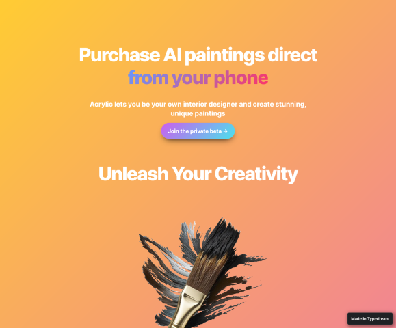 : Discover Acrylic by Typedream