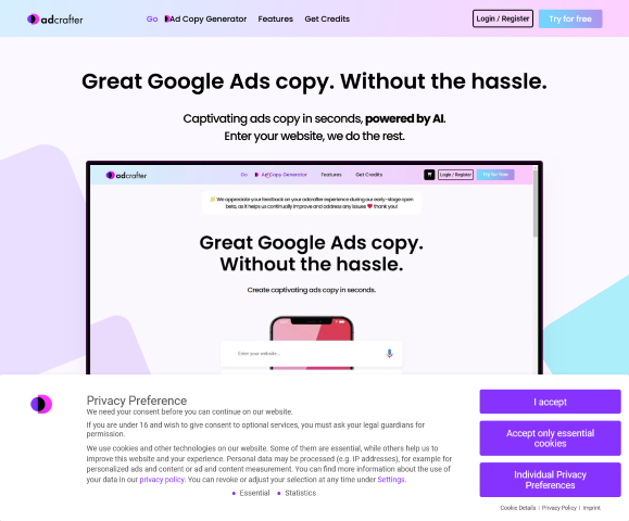 AI Ad Copy Generator