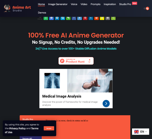 AnimeArt Studio is a revolutionary AI-driven art generator designed for anime fans and creative professionals. Explore its features