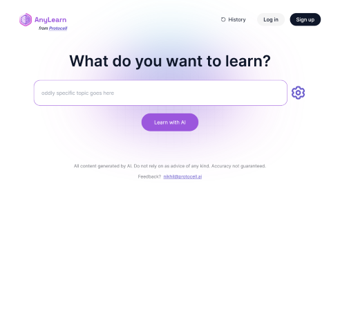 Learning Platform