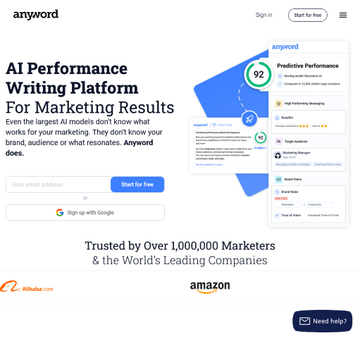 Explore the benefits and workings of Anyword