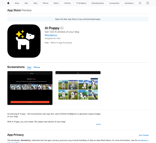 Explore AI Puppy