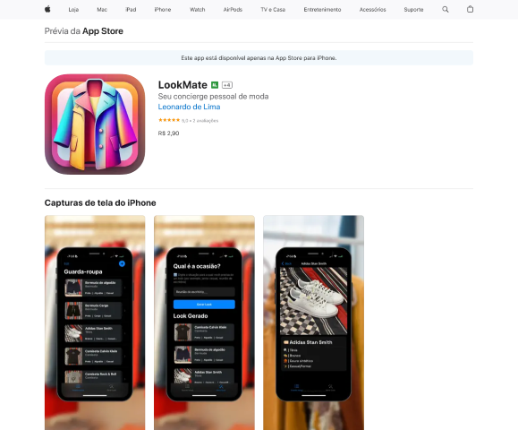 Fashion & Style App for iOS