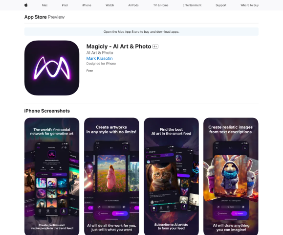 Mobile AI Art and Photo Enhancement