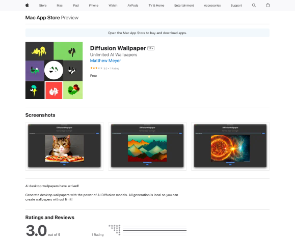 Wallpaper Application for macOS