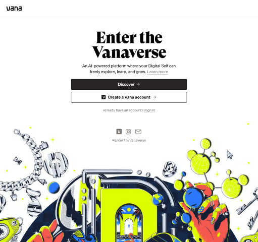 Discover the Vana App