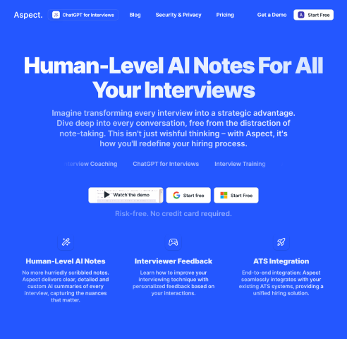 Enhance your interview process with Aspect AI. Learn how this AI application provides clear and custom summaries