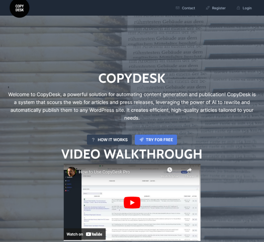 Learn how CopyDesk