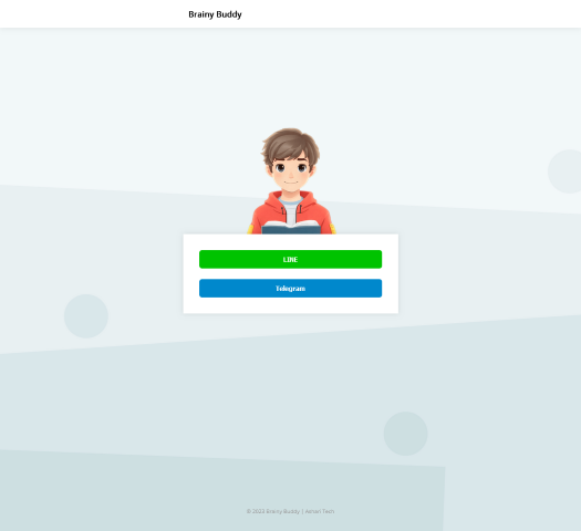 Brainy Buddy adalah teman pintar berbasis kecerdasan buatan yang siap membantu Anda dalam berbagai situasi. Temukan fitur