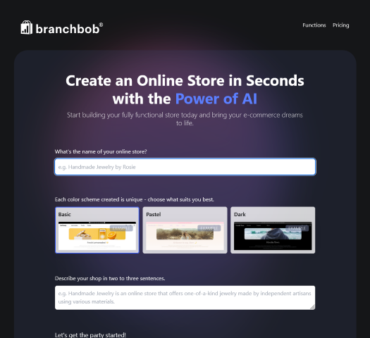 Learn how branchbob's AI-powered store builder can help you create a professional online store without any coding skills. Discover its features