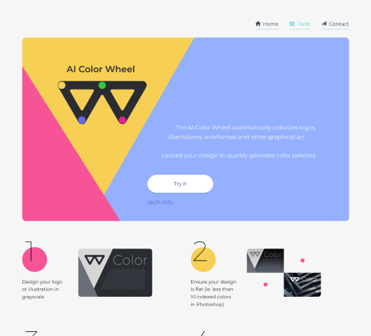 Explore how the Brandmark Color Wheel revolutionizes the design process by offering personalized color suggestions. Perfect for designers and marketers