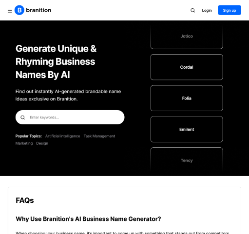 Business Name Generator