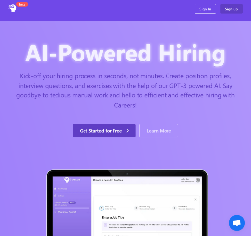 Learn about Careers AI Hiring Assistant