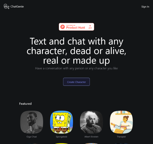 Explore ChatGenie