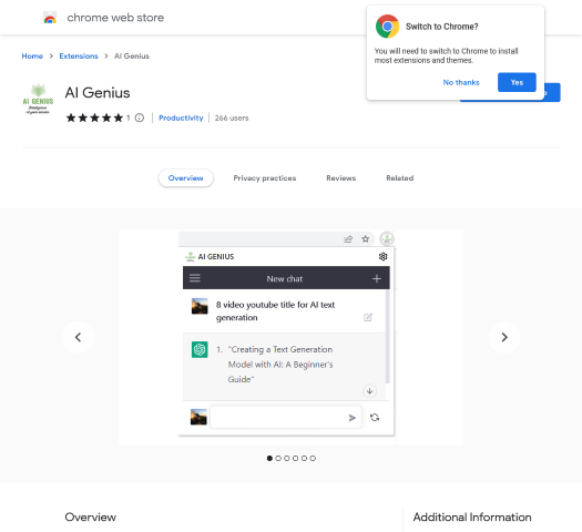 Explore how AI Genius