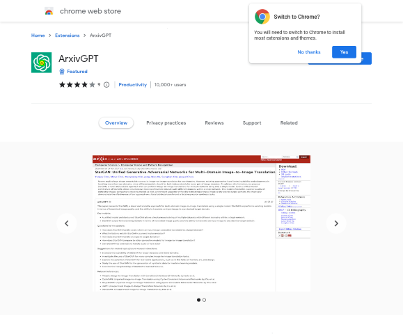 Browser Extension (AI-based)
