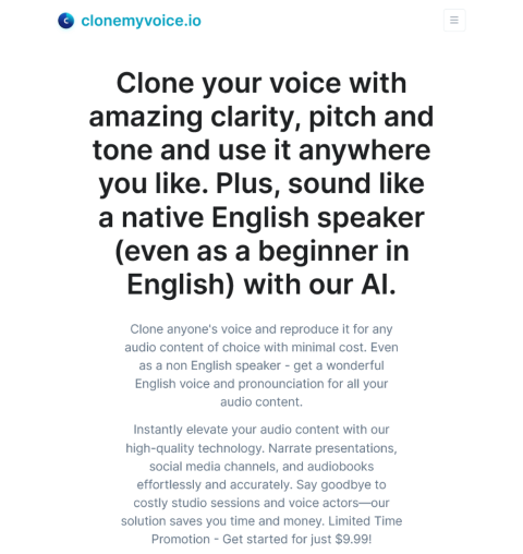 AI Voice Transformation