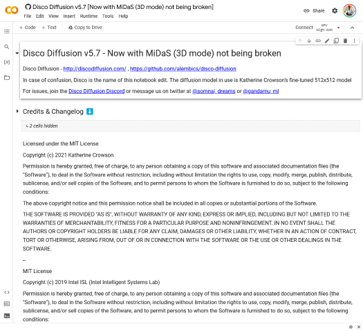 Discover Disco Diffusion v5.7