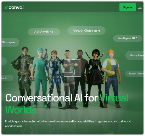 Learn how Convai transforms virtual environments with conversational AI