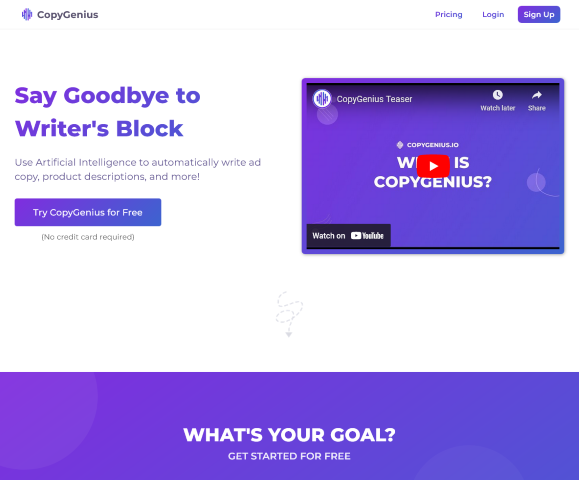 AI E-commerce Copywriting Tool