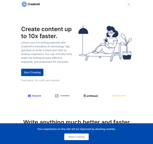 Learn how CreativAI helps boost your writing productivity by up to 10 times
