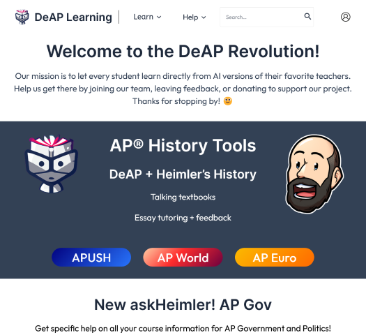 Explore the benefits of DeAP Learning Lab