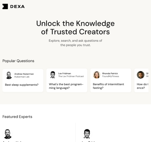 Explore how Dexa AI revolutionizes podcast listening by making it interactive and informative. Find out its features