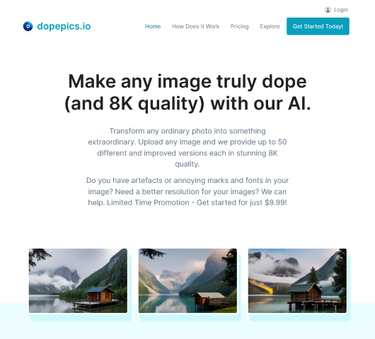 Explore DopePics.io
