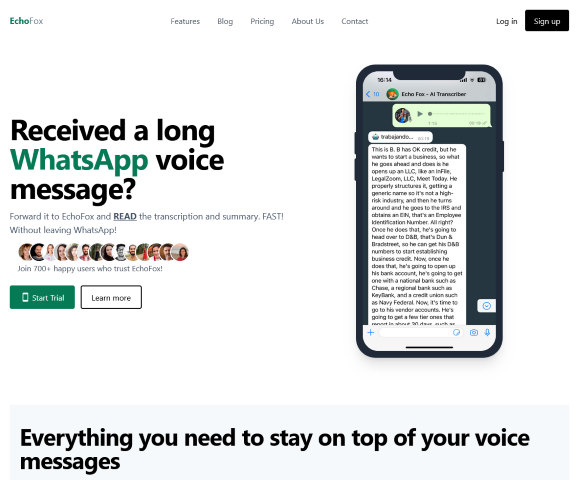 AI WhatsApp Audio-to-Text Transcriber