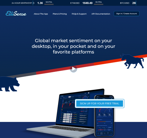 Ellisense is an innovative AI tool that provides market sentiment analysis