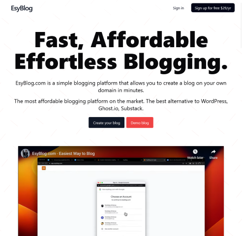 Explore EsyBlog