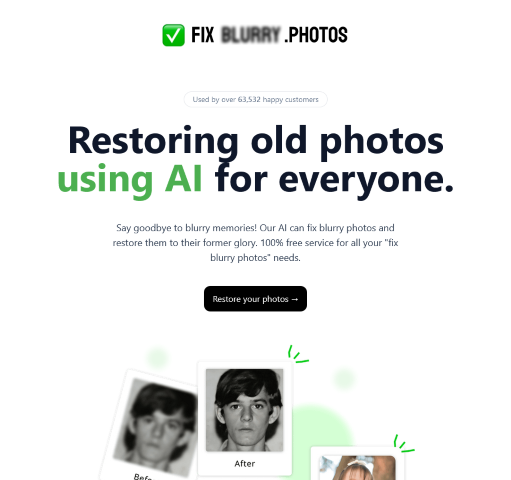 AI Image Restoration