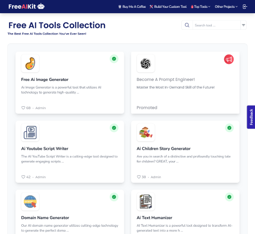 Empower your projects with cutting-edge AI technology using FreeAiKit. Learn how this platform makes it easy to discover and create AI tools