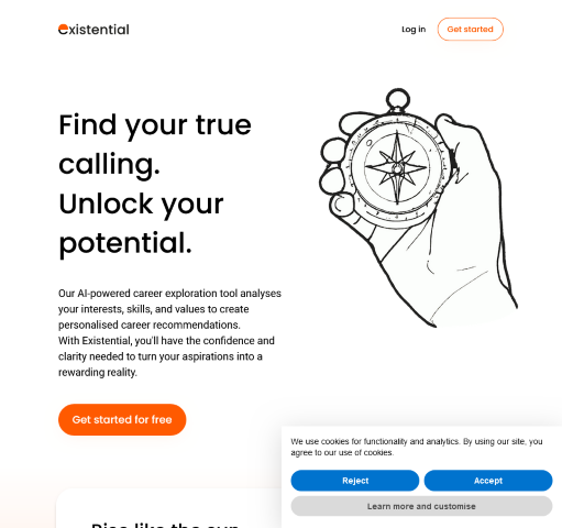 Learn how Existential uses AI to offer personalized career recommendations based on your interests