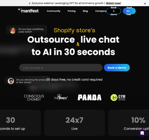 Manifest AI Shopping Assistant is transforming eCommerce by guiding shoppers through their pre-purchase journey