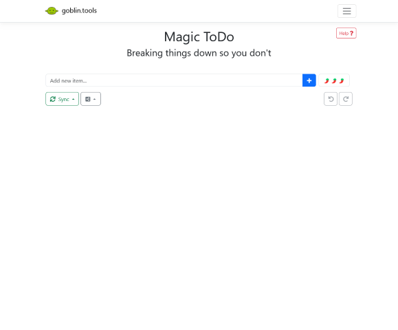 Explore the innovative Magic ToDo app by GoblinTools