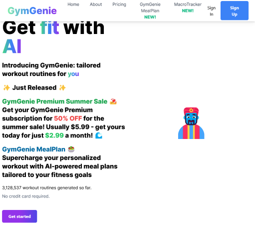 Explore how GymGenie leverages AI to provide personalized and effective workout routines quickly
