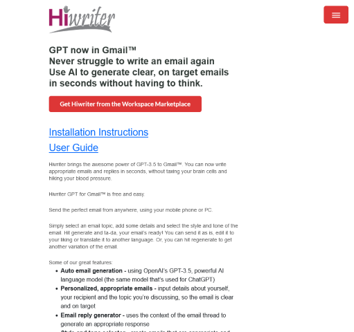 Writing Assistance