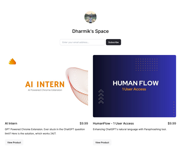 Delve into Dharmik's Space