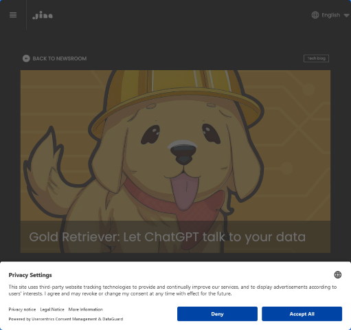 Gold Retriever enhances ChatGPT's capabilities to store