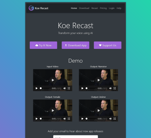 Explore Koe Recast