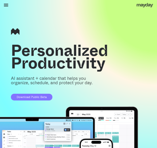 Explore the benefits of Mayday AI Calendar