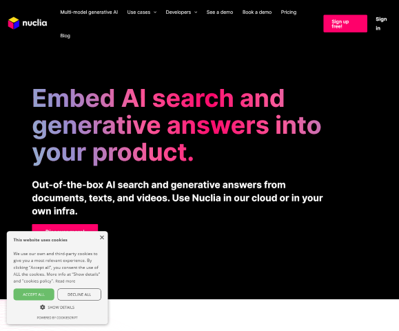 Data Management & Search AI