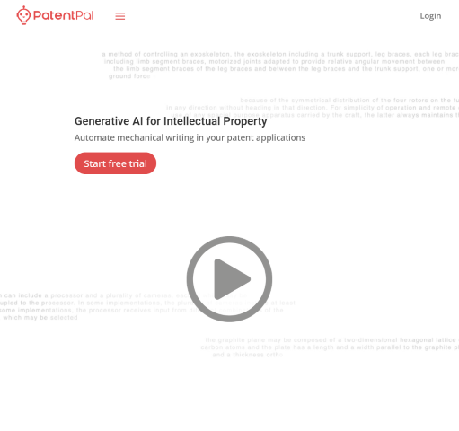 PatentPal is an AI-powered tool designed to enhance intellectual property management. Explore its features