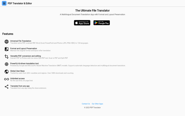 Document Translation