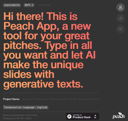 Peach App
