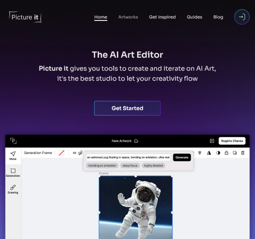 Transform your creative visions with Picture it
