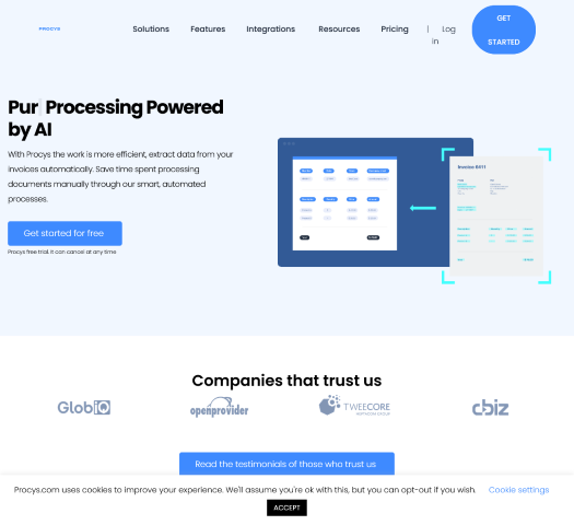 Procys simplifies document-related tasks through advanced AI