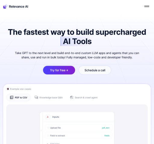 Explore Relevance AI