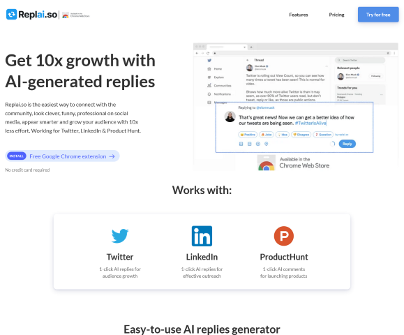 Learn how Replai.so uses AI to personalize and automate replies on social media platforms